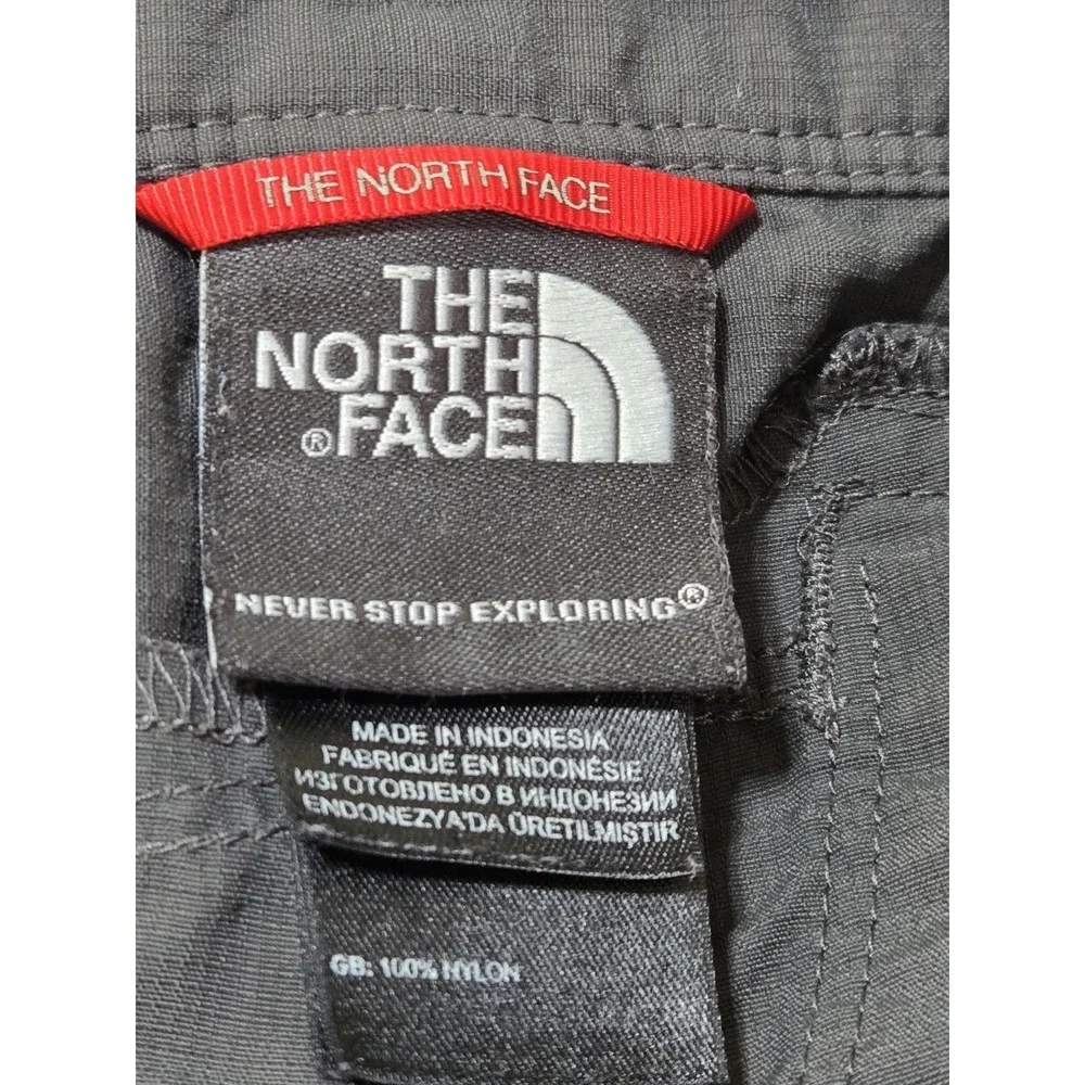 The North Face Mens Paramount Convertible Hiking Cargo Pants Grey Large Short
